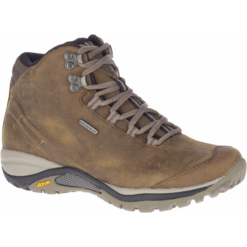 Siren Traveller 3 Mid Waterproof Women's - Merrell NZ #colour_brindle-boulder