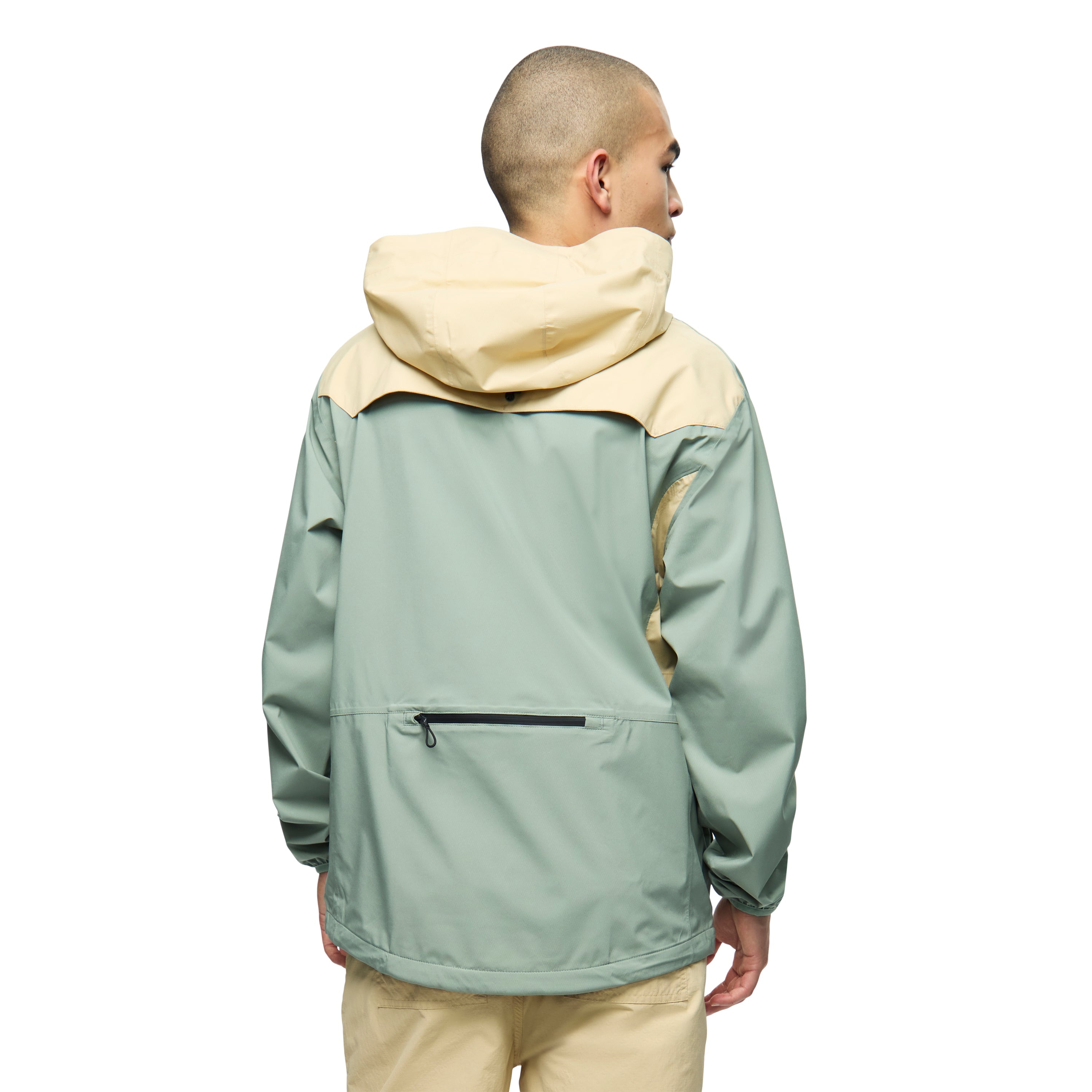 Lando Short 2-Tone Raincoat Men's