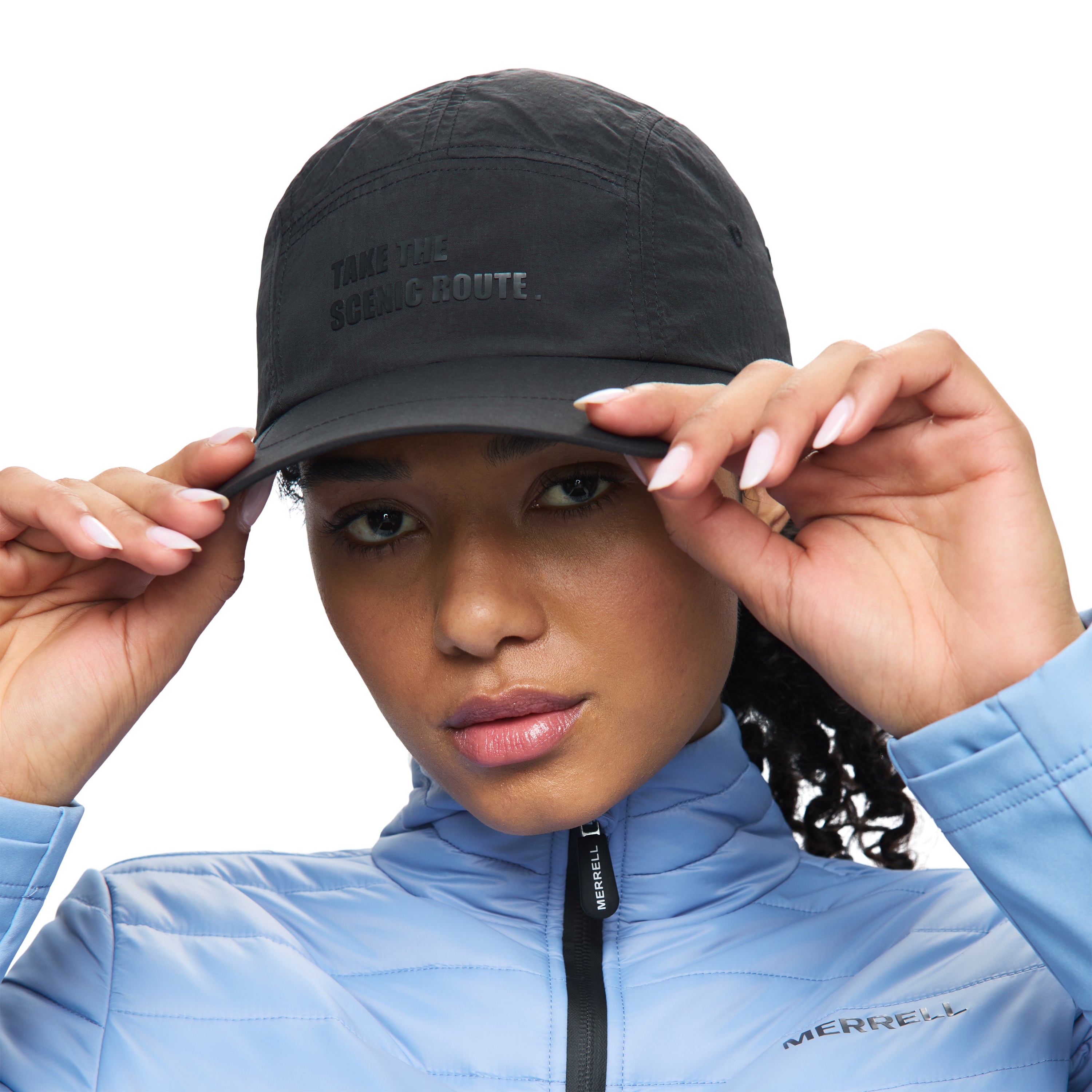 Take The Scenic Route Water Repellent Running Cap