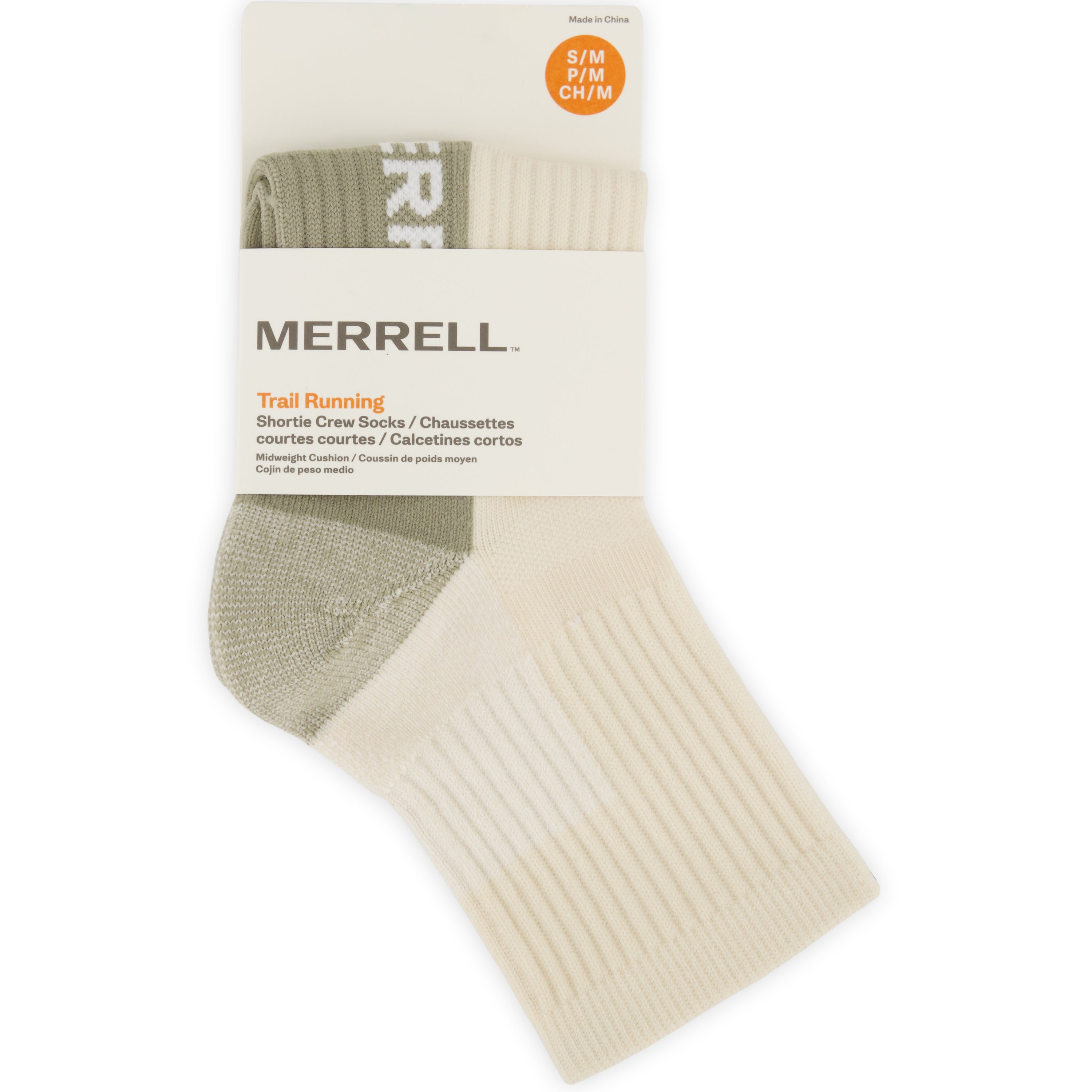 Trail Running Mid Crew Sock 1 Pack