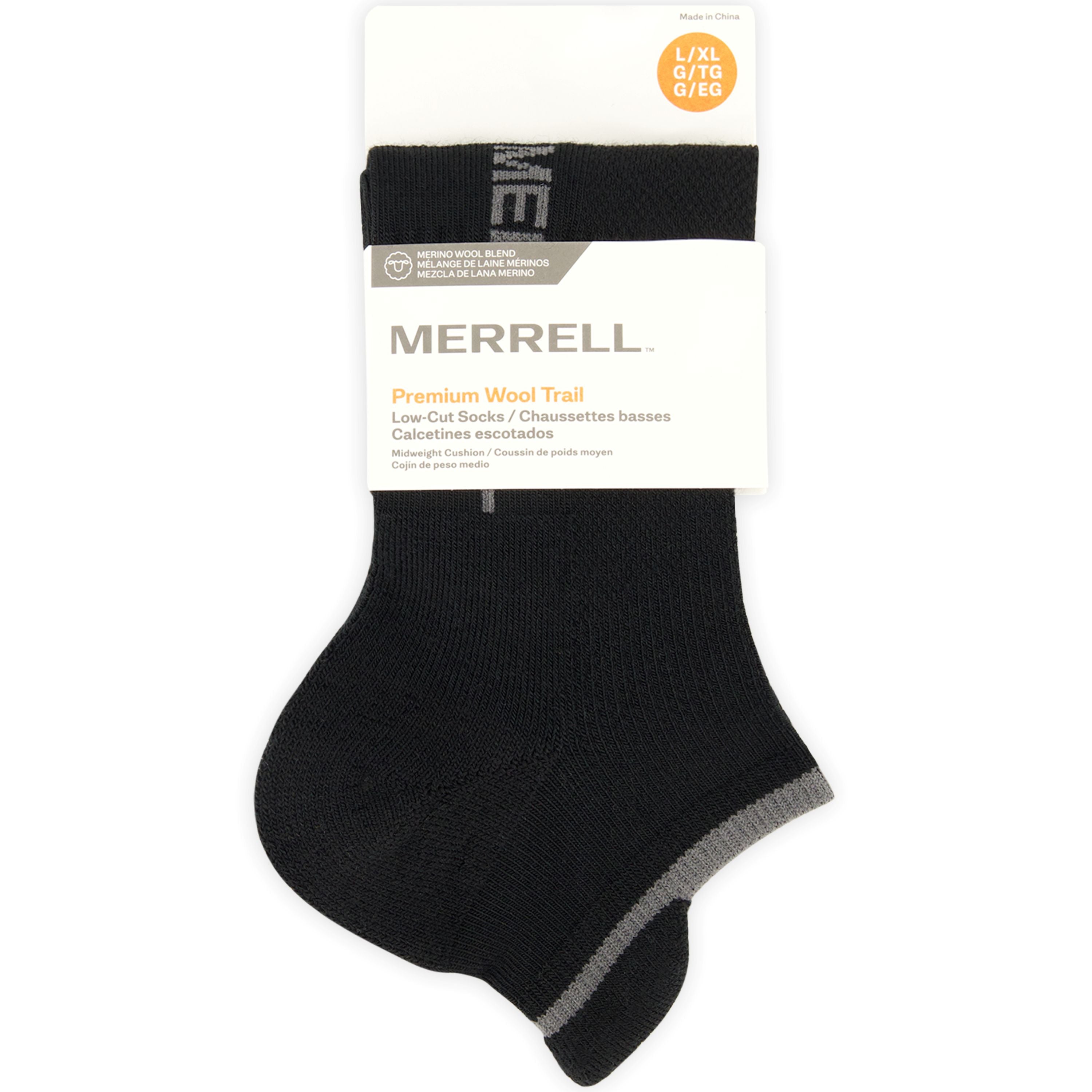 Trail Running Mid Crew Sock 1 Pack