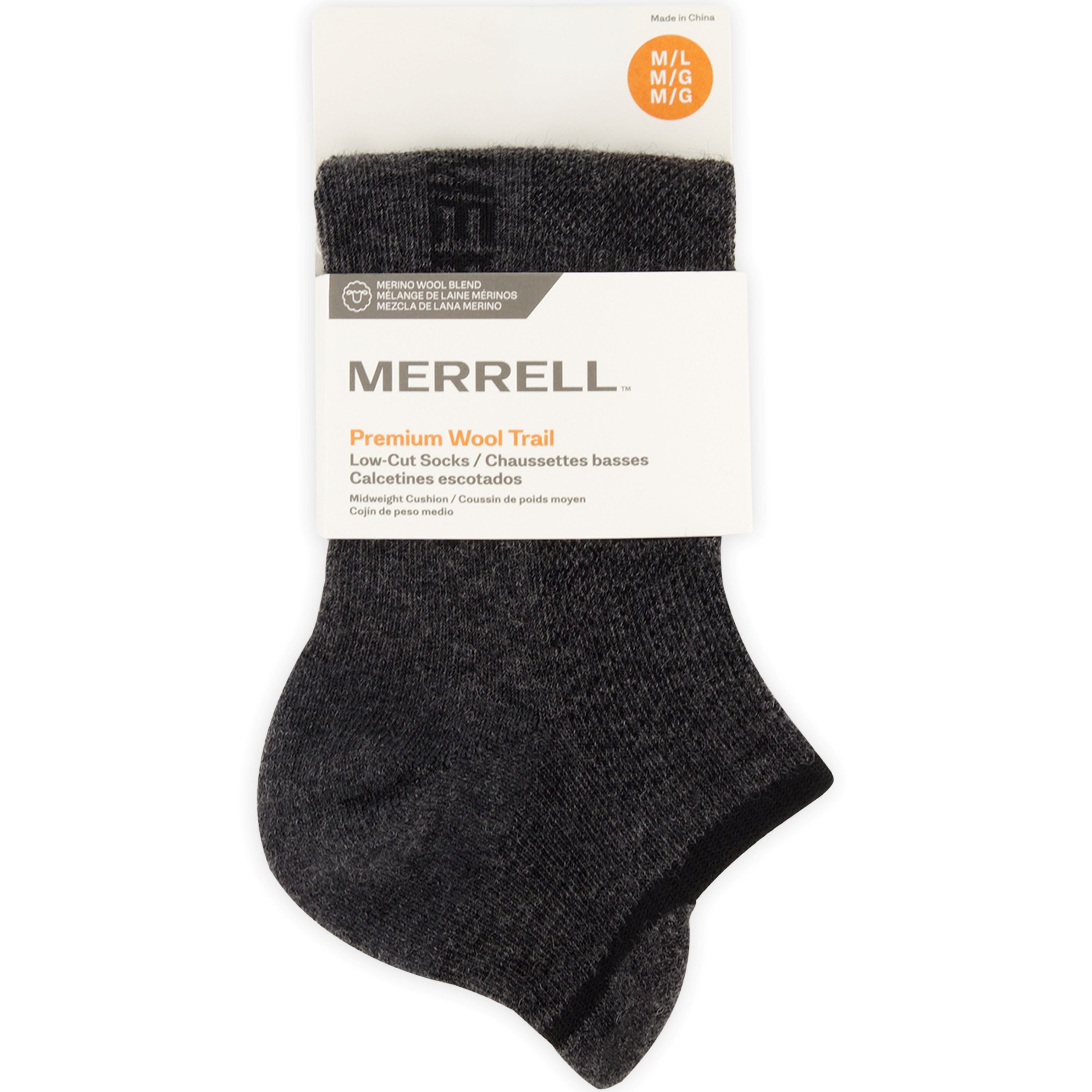 Premium Wool Trail Low Cut Sock 1 Pack