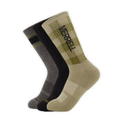 Eco-Cushioned Crew Socks 3 Pack