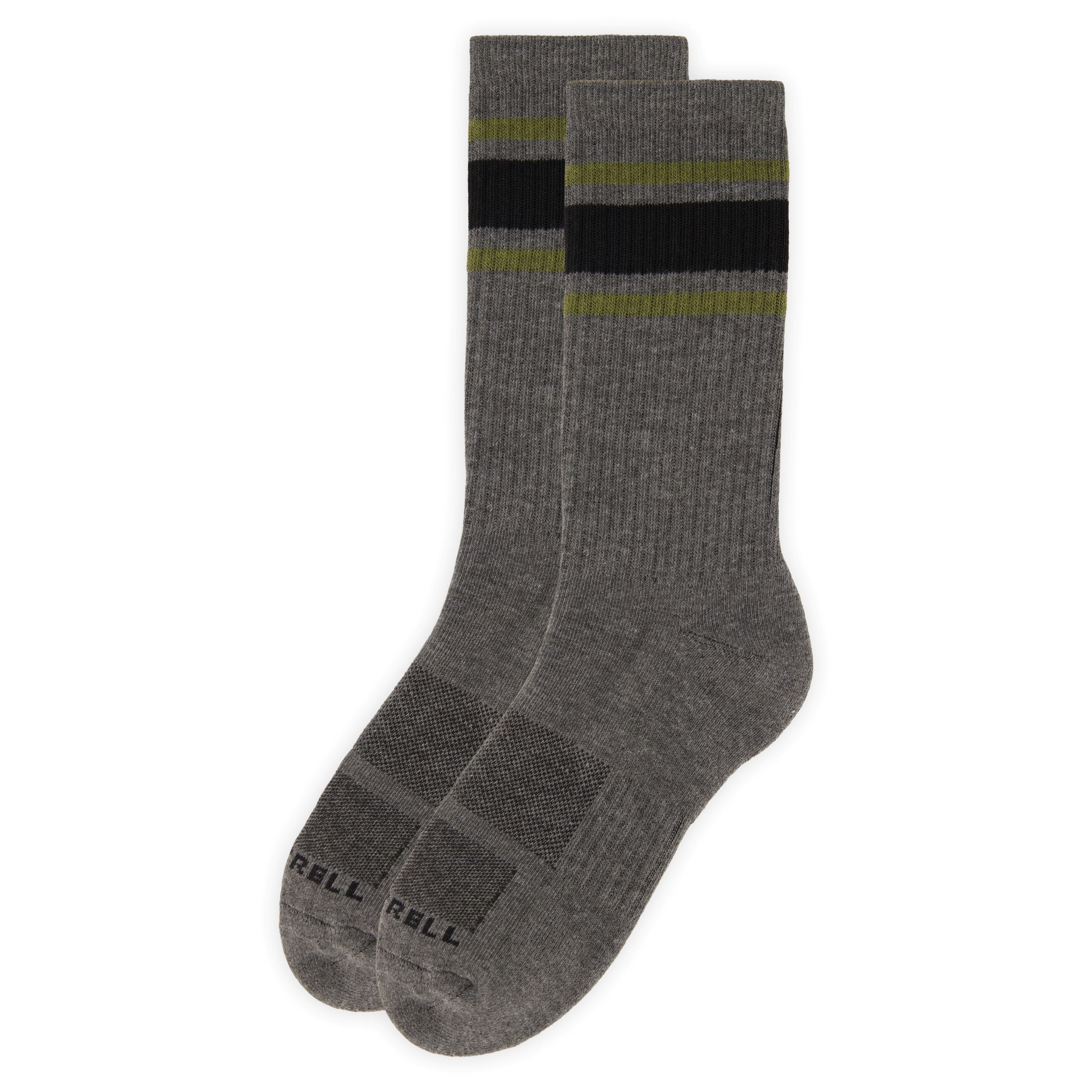 Eco-Cushioned Crew Socks 3 Pack
