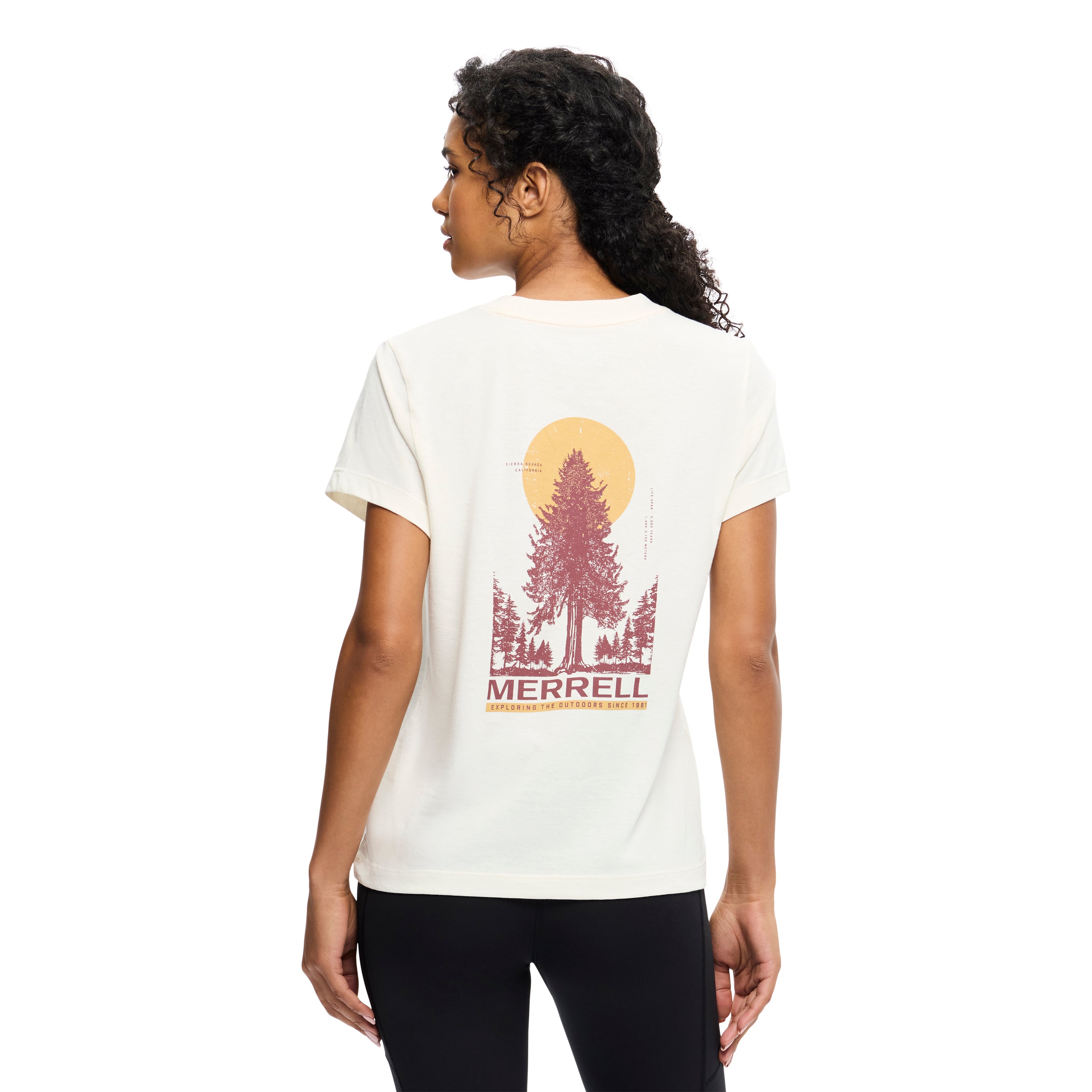 Sierra Tree Short Sleeve Crew Women's