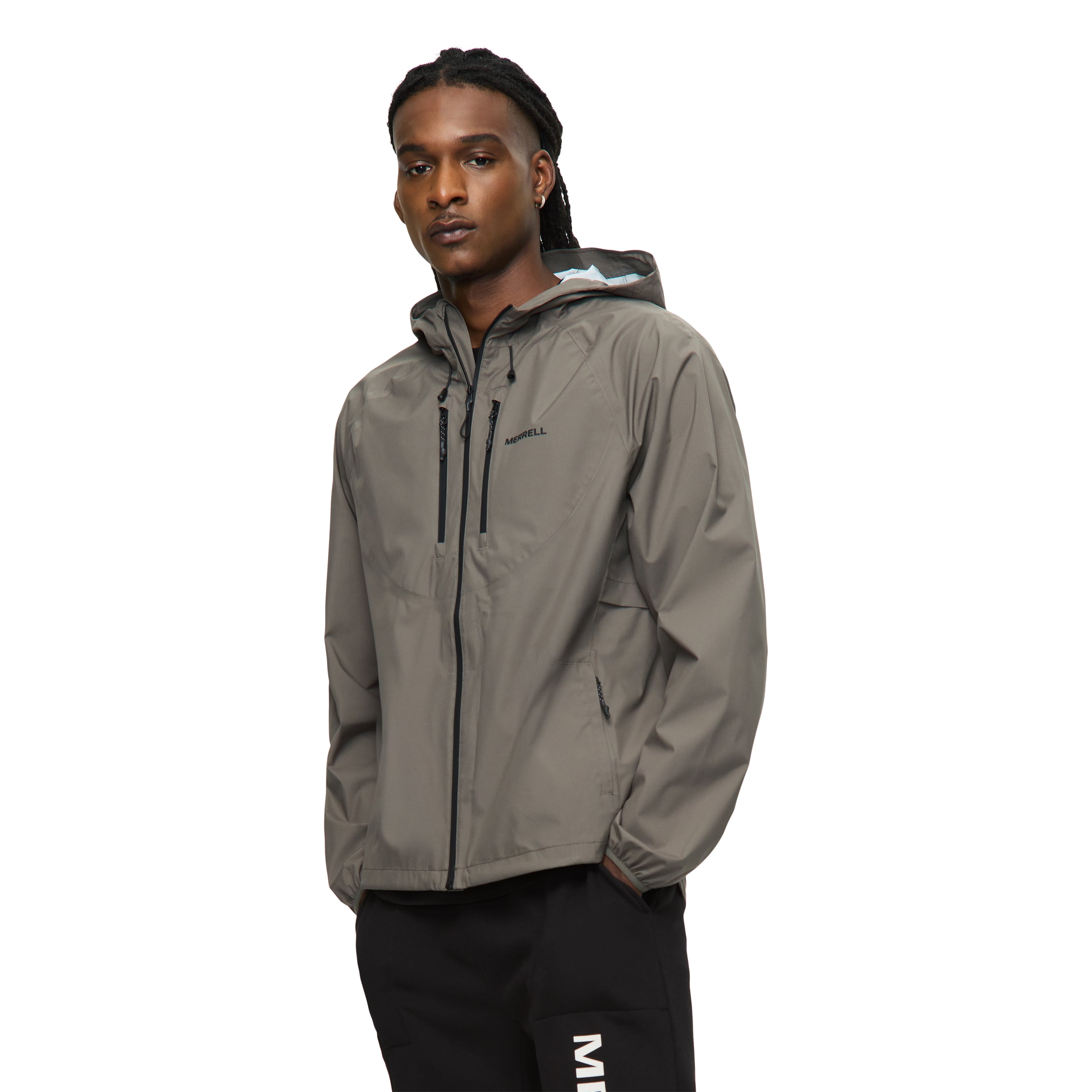 Lando Multi Pocket Hooded Windbreaker Men's