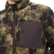 Sunspire AOP Sherpa Full Zip Mock Neck Men's