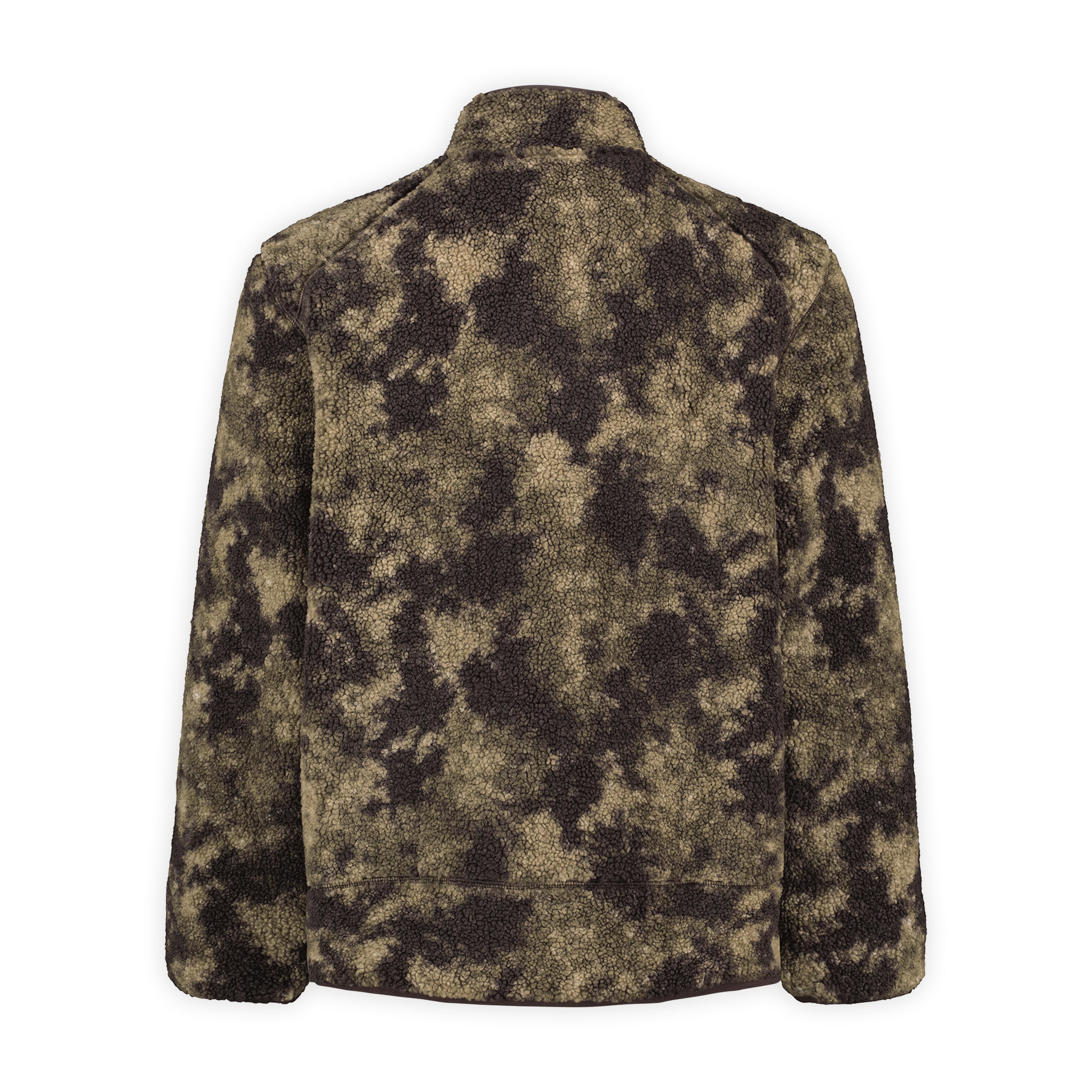 Sunspire AOP Sherpa Full Zip Mock Neck Men's