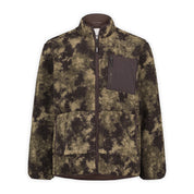 Sunspire AOP Sherpa Full Zip Mock Neck Men's