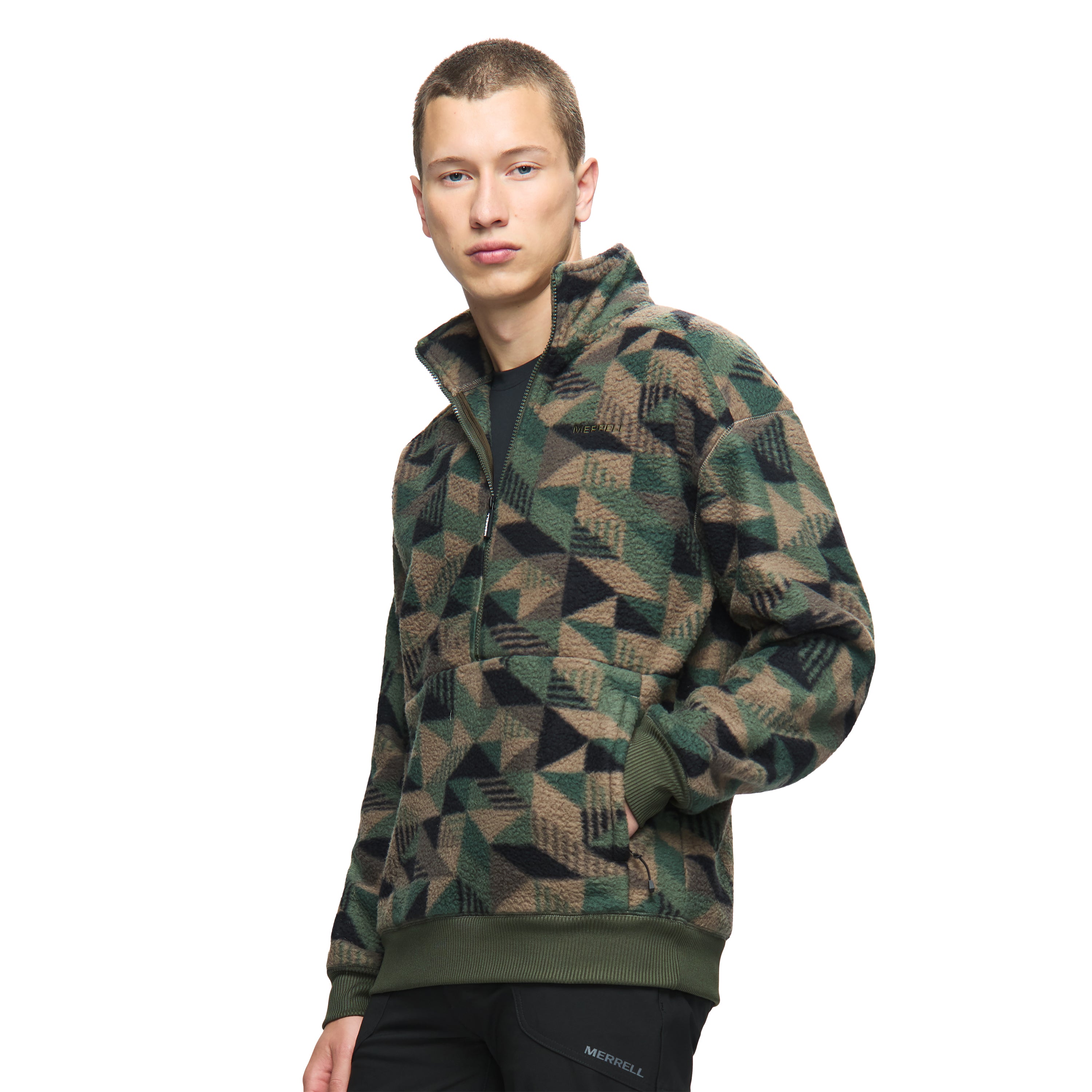 Highspire AOP Sherpa Quarter Zip Men's