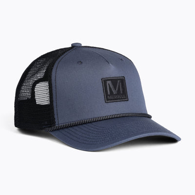 M Patch Trucker Unisex Hat | Merrell NZ #colour_asphalt