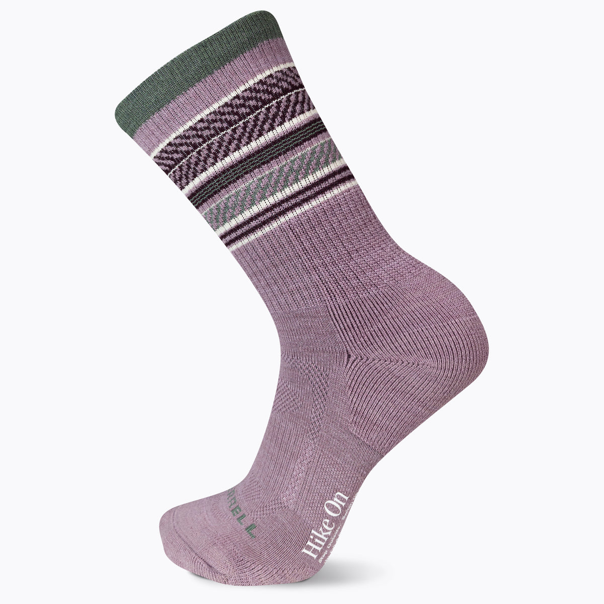 Zoned Lightweight Hiker Crew Socks | Merrell NZ #colour_lavender