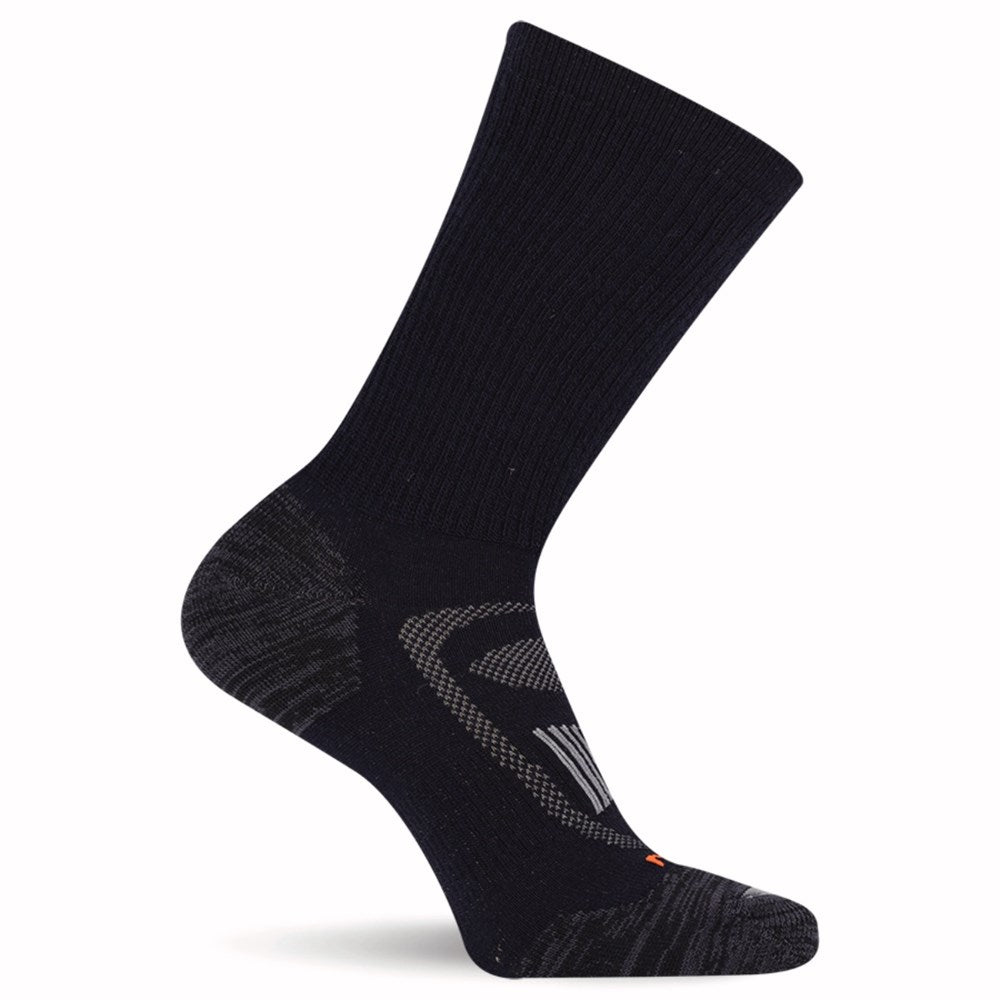 Zoned Hiker Crew Sock | Merrell NZ #colour_black