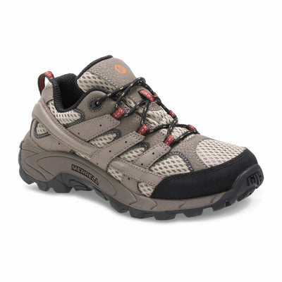 Moab 2 Low Lace Kids-Merrell NZ #colour_bark-brown