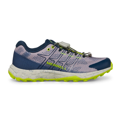 Moab Flight Low A/C Kids Trail Shoes | Merrell NZ #colour_grey-navy-citron