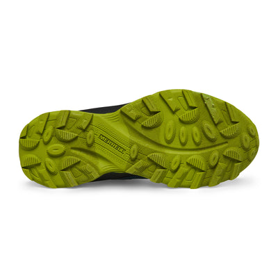Moab Speed Low A/C Waterproof Kid's Shoes | Merrell NZ #colour_deep-green-black