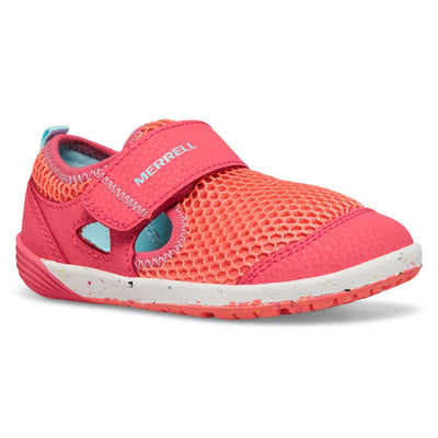 Bare Steps H2O Junior Sandals | Merrell NZ #colour_coral