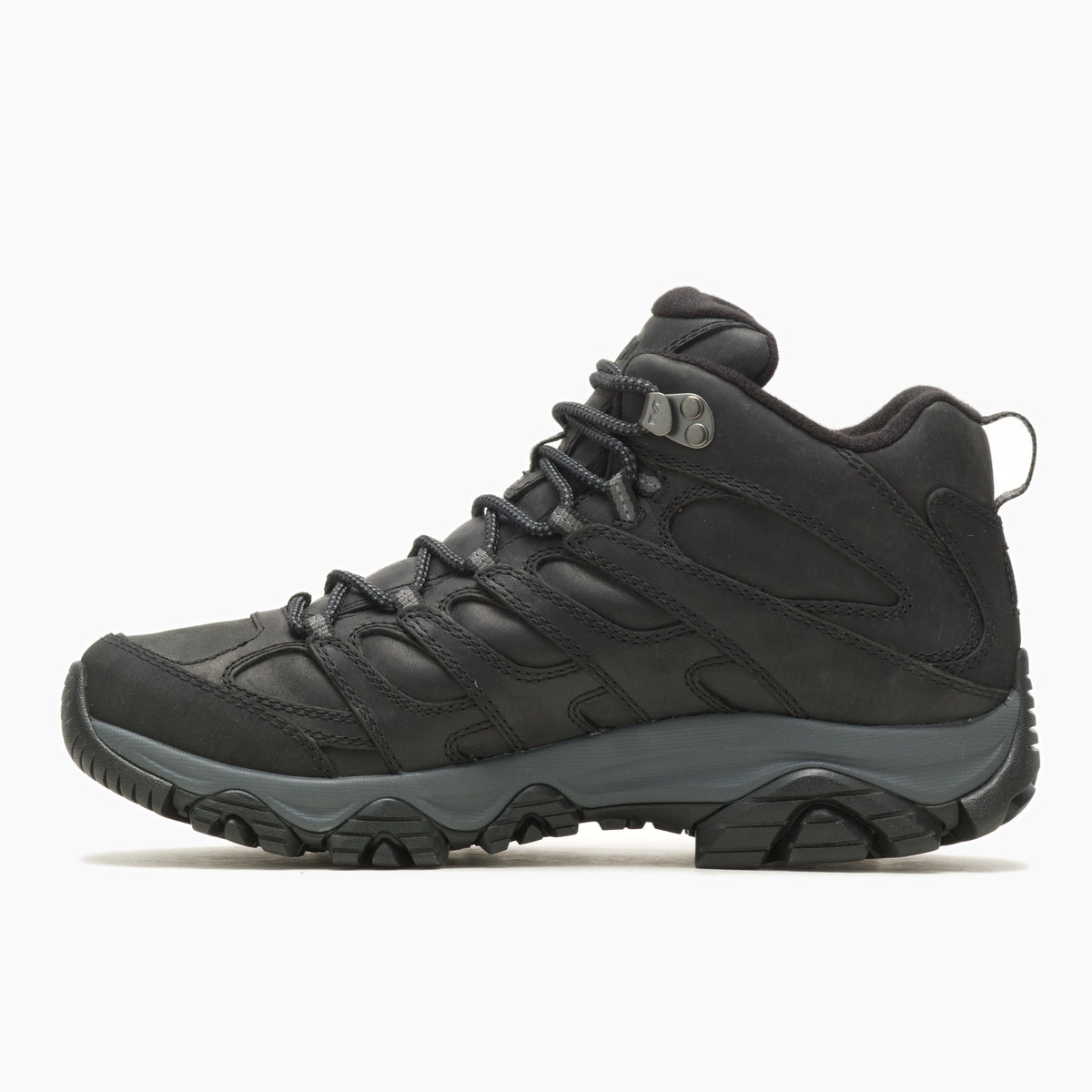 Moab 3 Prime Mid Waterproof Men's Hiking Boots | Merrell NZ #colour_black