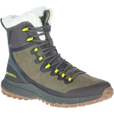 Bravada Polar Waterproof Women's Winter Boots | Merrell NZ #colour_olive