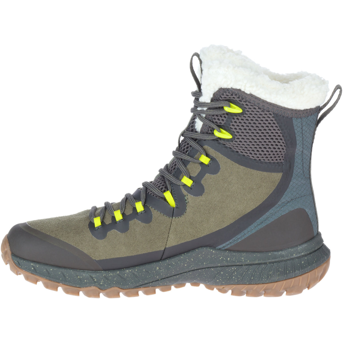 Bravada Polar Waterproof Women's Winter Boots | Merrell NZ #colour_olive