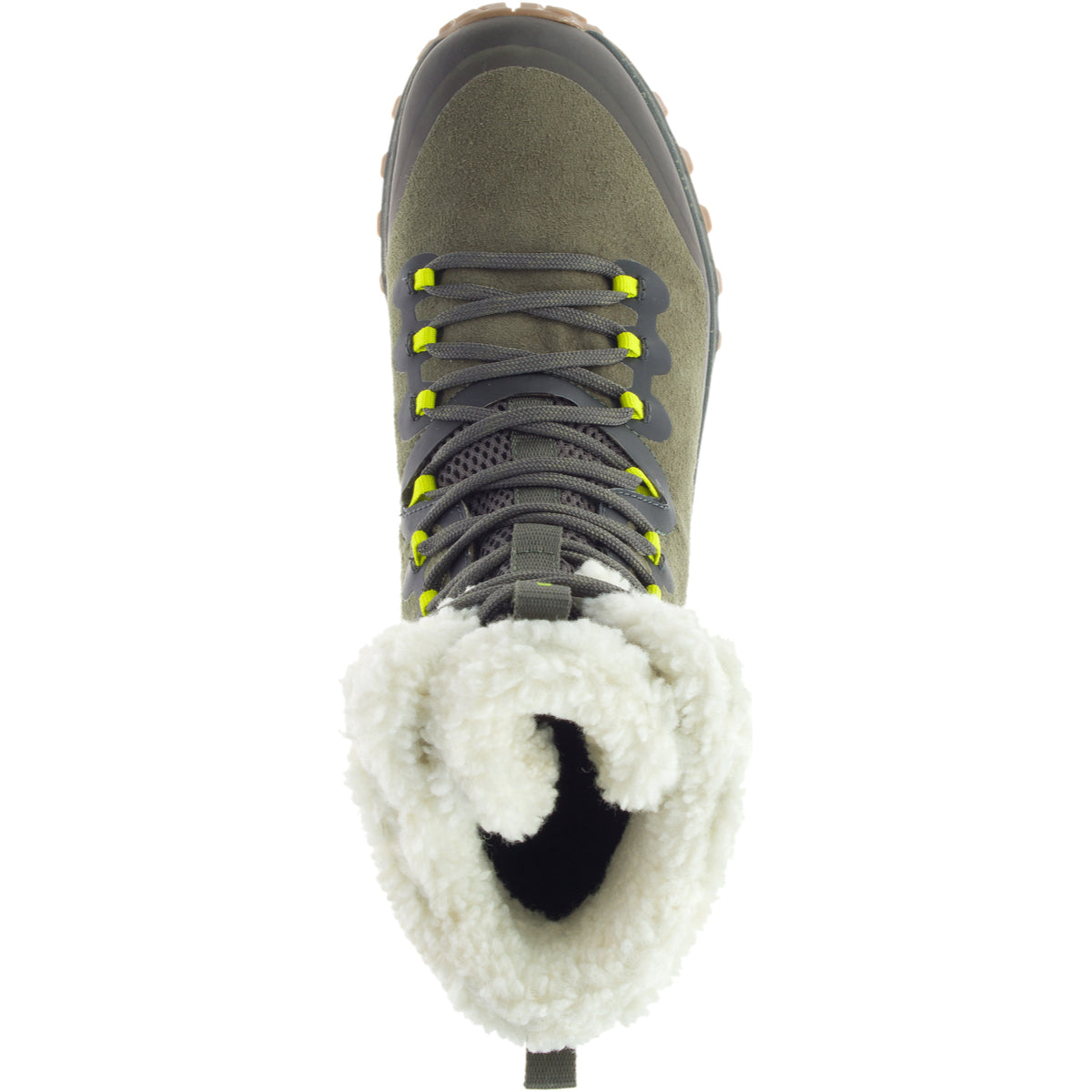 Bravada Polar Waterproof Women's Winter Boots | Merrell NZ #colour_olive