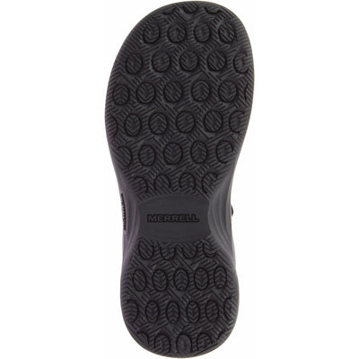 Tideriser Luna Convert Leather Women's Sandals NZ | Merrell NZ #colour_black