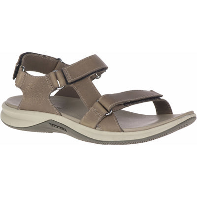 Tideriser Luna Convert Leather Women's Sandals NZ | Merrell NZ #colour_brindle