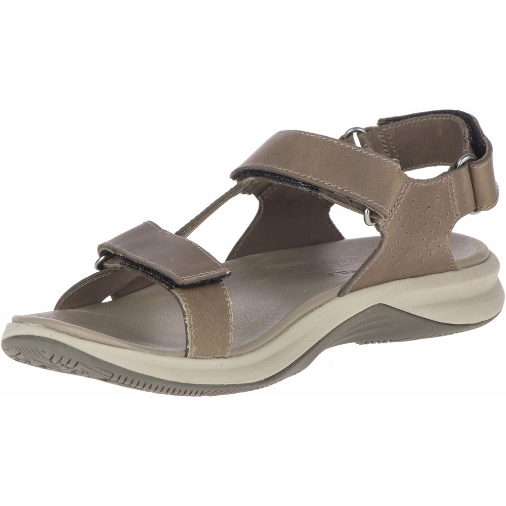 Tideriser Luna Convert Leather Women's Sandals NZ | Merrell NZ #colour_brindle