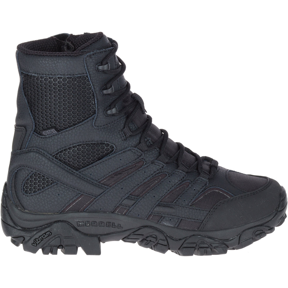 Moab 2 8" Tactical Waterproof Wide Men's-Merrell NZ #colour_black