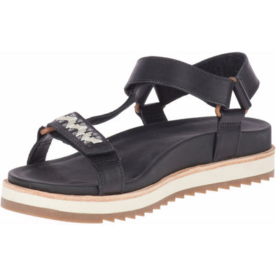 Juno Strap Women's Sandals NZ | Merrell NZ #colour_black