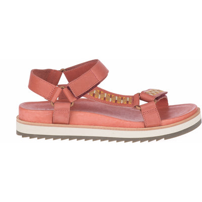Juno Strap Women's Sandals NZ | Merrell NZ #colour_redwood