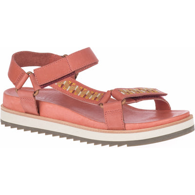 Juno Strap Women's Sandals NZ | Merrell NZ #colour_redwood
