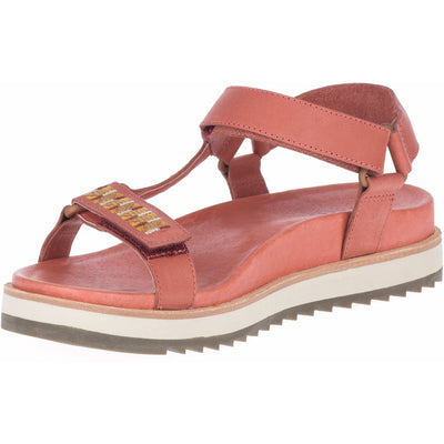 Juno Strap Women's Sandals NZ | Merrell NZ #colour_redwood