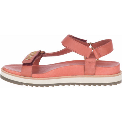 Juno Strap Women's Sandals NZ | Merrell NZ #colour_redwood